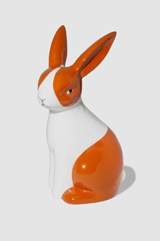 Doiy Ustensiles De Cuisine Forest Bunny Vase brown/white