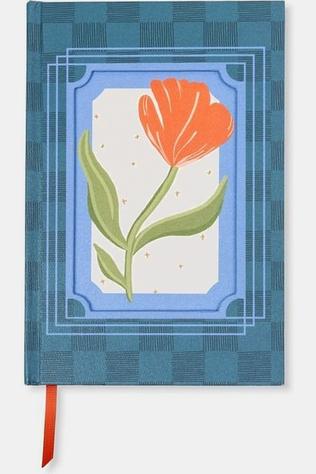 Agenda Framed Floral Journal - Poppy