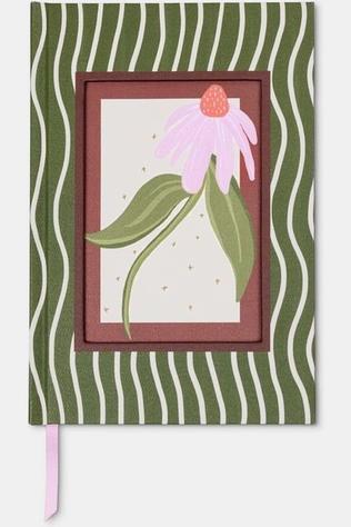 Agenda Framed Floral Journal - Coneflower