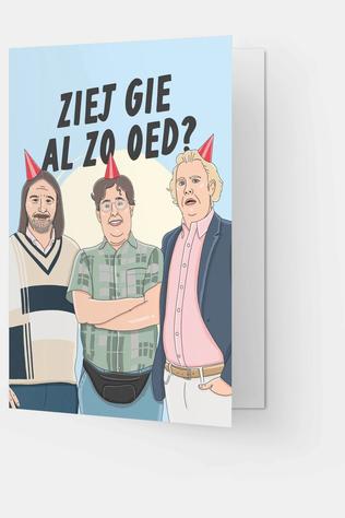 Wenskaart Ziej Gie Al Zo Oed