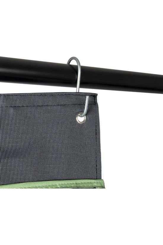Bo-Camp Accessoire Organizer 4-Vaks 1 Deur 34X34X96 Cm dark grey/light blue