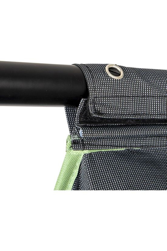 Bo-Camp Accessoire Organizer 4-Vaks 1 Deur 34X34X96 Cm dark grey/light blue