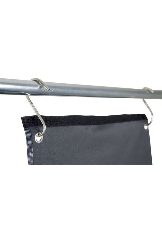 Bo-Camp Accessoire Organizer 4-Vaks 1 Deur 34X34X96 Cm dark grey/light blue