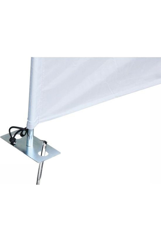 Bo-Camp Accessoire Windschermharing 30 Cm 4 Stuks silver