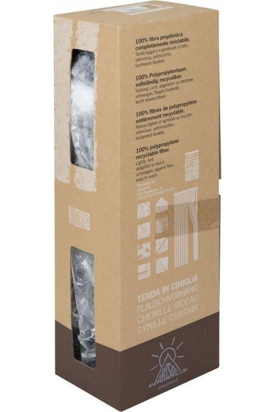 Arisol Accessoire Vliegengordijn 'Kattenstaart' 220X90 Cm mid grey/white