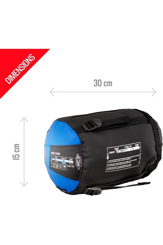 Millet Slaapzak Baikal 750 Regular blue