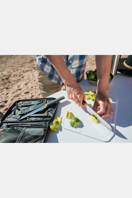 GSI Outdoors Messenset Santoku dark grey/orange