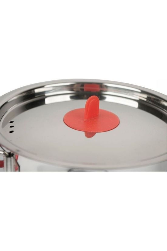 Bo-Camp Pot Travel 4-Delig silver