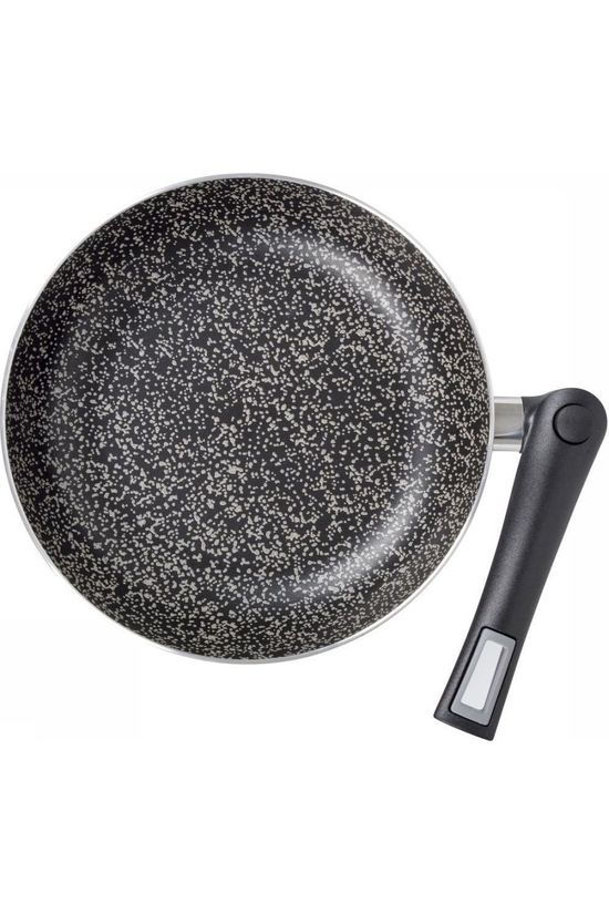 Bo-Camp Faitout Koekenpan Turn Wegklapbare Pannengreep Ø 24 Cm black