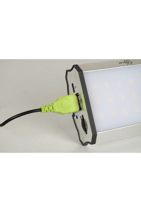 Bo-Camp Eclairage Tentlamp Vipe Koppelbaar black/green
