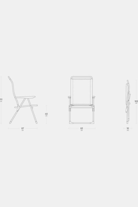 Lafuma Mobilier Campingstoel Alu Cham Batyline Moss