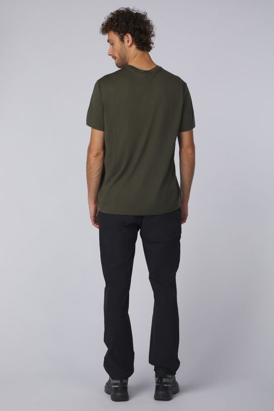 icebreaker T-Shirt M Mer 150 Tech Lite Ss Tee Bear Catch Dk Loden