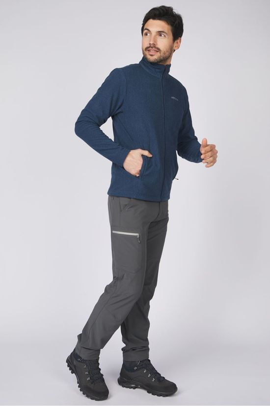 Ayacucho Fleece Crevasse Navy Blue