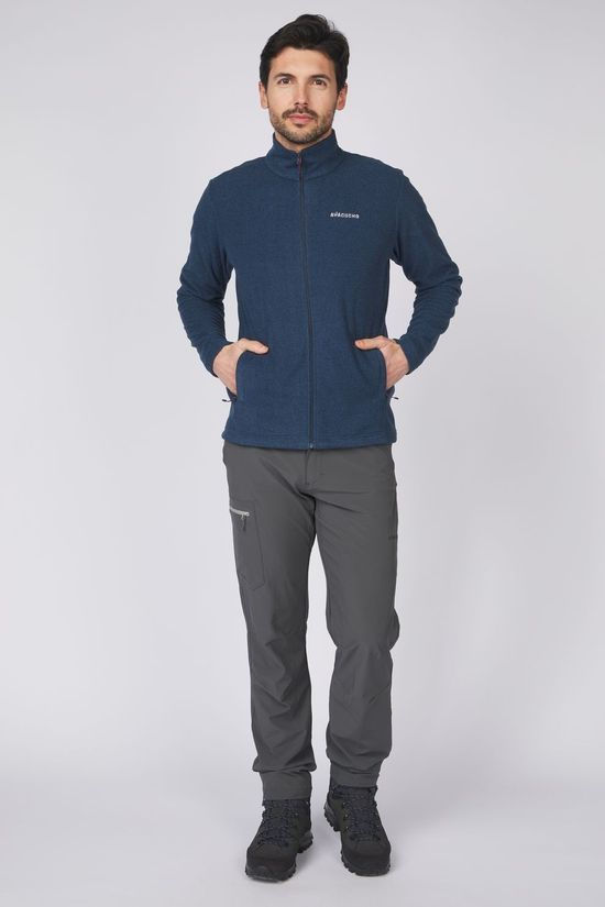Ayacucho Fleece Crevasse Navy Blue