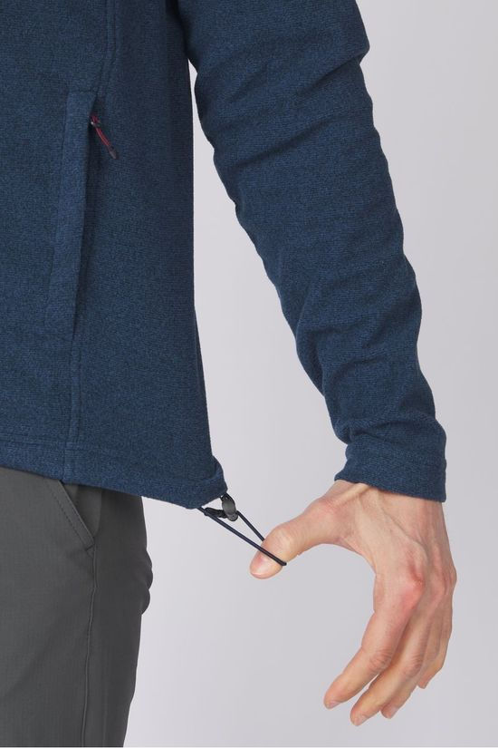Ayacucho Fleece Crevasse Navy Blue