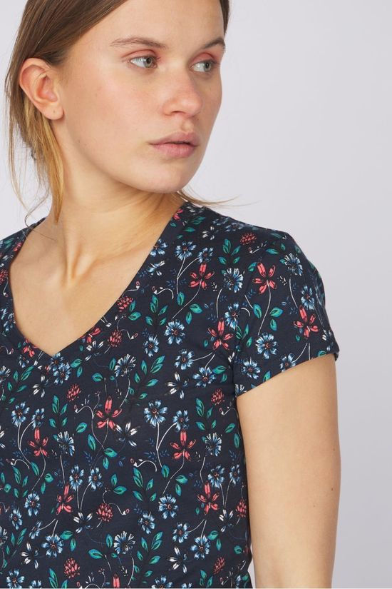 Ayacucho T-Shirt Valery NAVY BLOOM