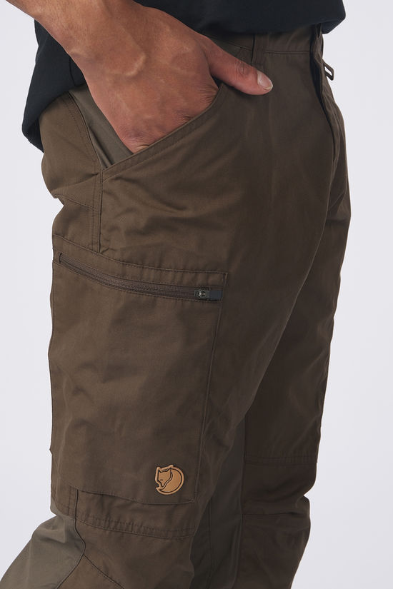 Fjällräven Pantalon Kaipak Dark Olive