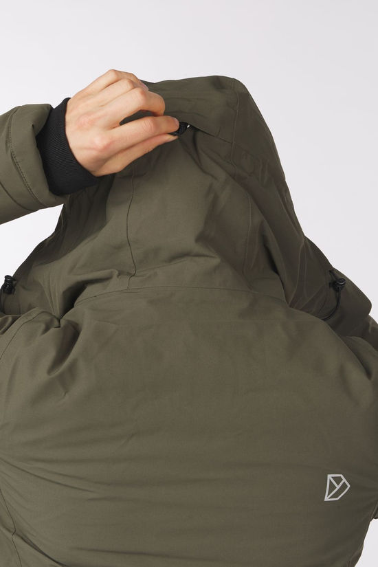 Didriksons Veste Antje Wns Parka Deep Green