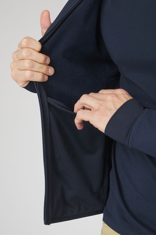 Ayacucho Polaire Mountain Midlayer Jacket M Navy