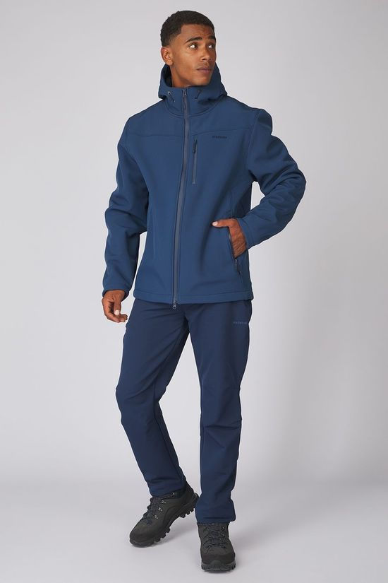 Ayacucho Veste Softshell Ridgeway Softshell Hoodie M Insignia Blue
