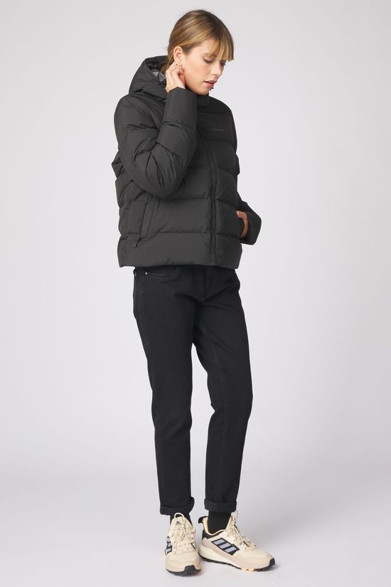 Ayacucho Donsjas Aarhus Recycled Cropped Hoodie W Black