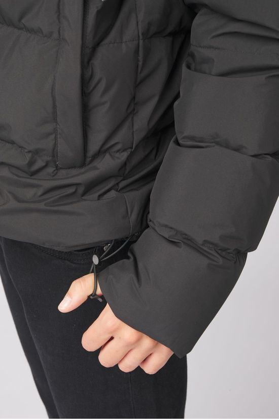 Ayacucho Donsjas Aarhus Recycled Cropped Hoodie W Black