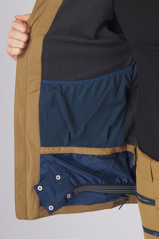 Ziener Veste De Ski Tahan Walnut