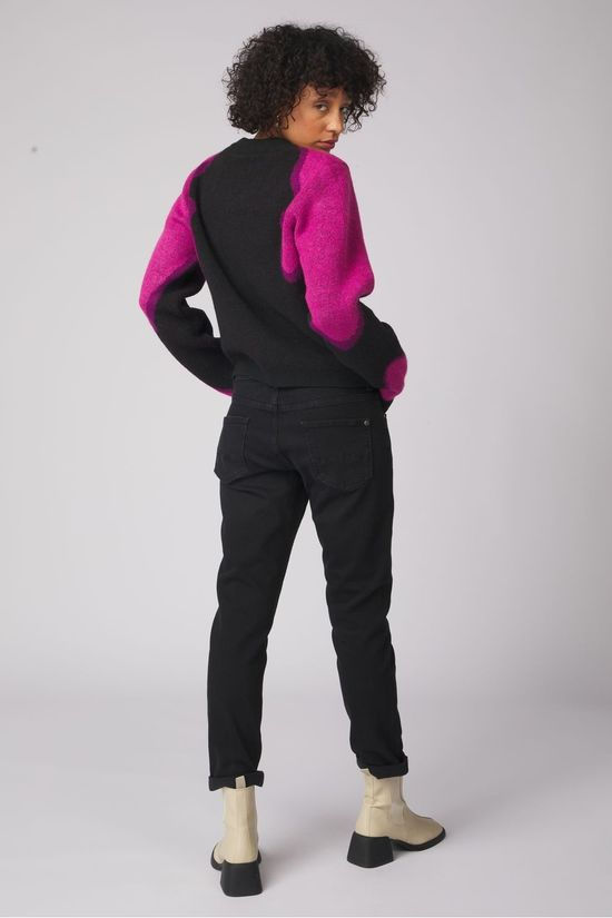 Pepe Jeans Jeans Violet Mom Black Stone Wash