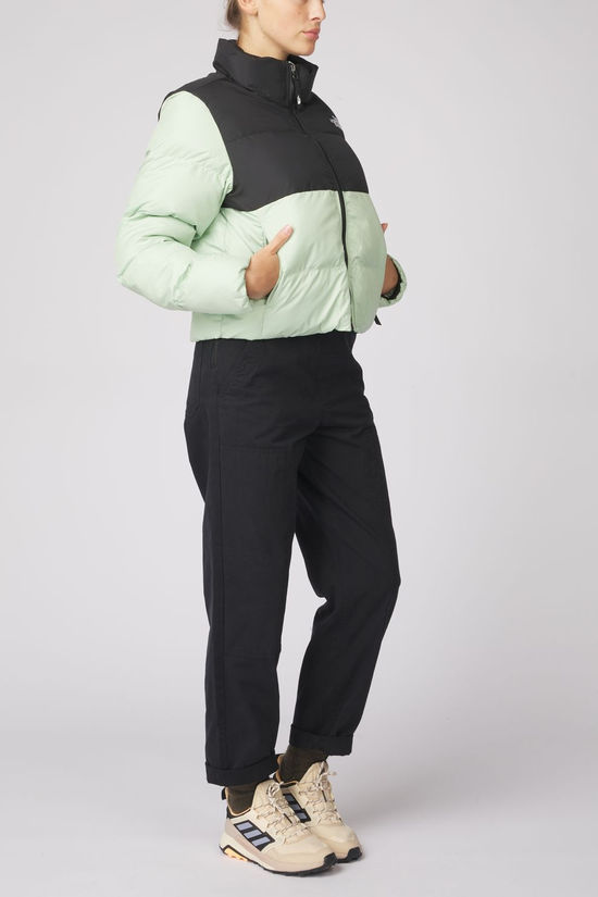 The North Face Jas Cropped Saikuru Misty Sage Tnf Black