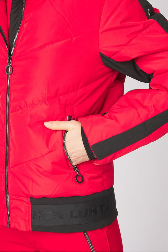Luhta Veste De Ski Sorsatunturi Cranberry
