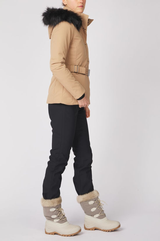 Poivre Blanc Ski-Jas Stretch Ski Jacket Almond Brown