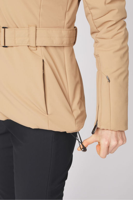 Poivre Blanc Ski-Jas Stretch Ski Jacket Almond Brown