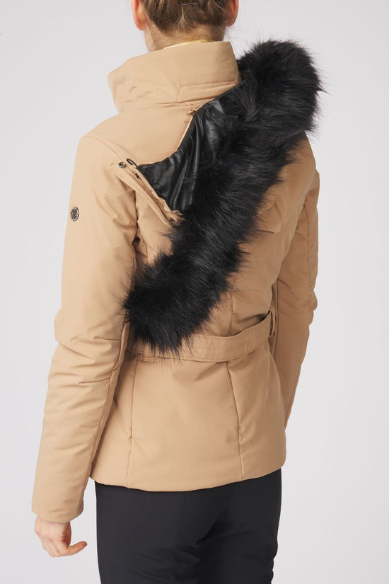 Poivre Blanc Ski-Jas Stretch Ski Jacket Almond Brown