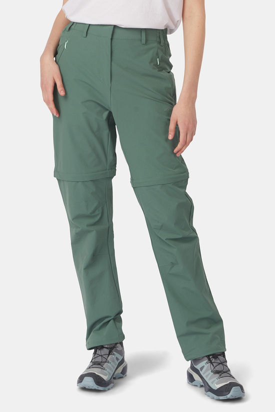 Ayacucho Pantalon Modulable Forest Softshell Zip-Off W Sage Leaf