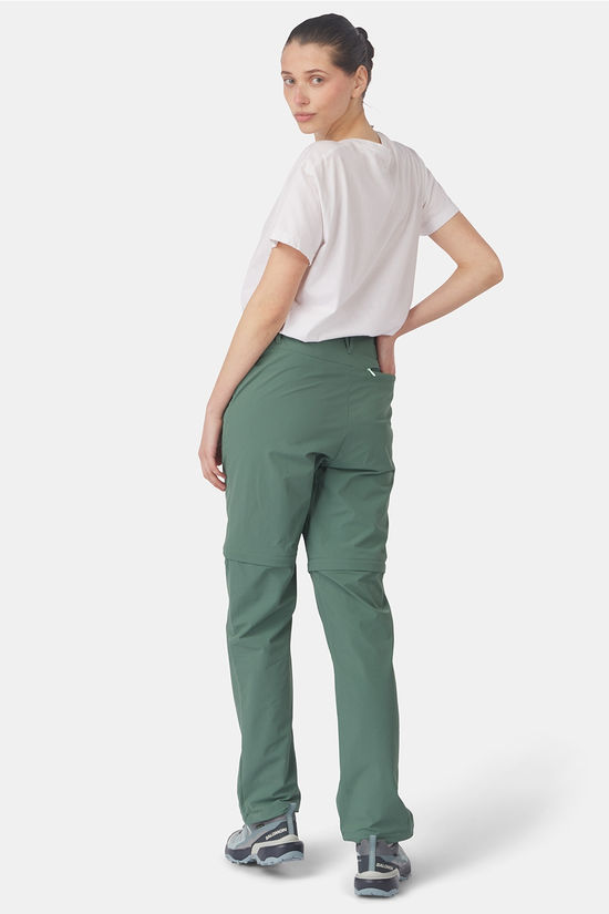Ayacucho Afritsbroek Forest Softshell Zip-Off W Sage Leaf