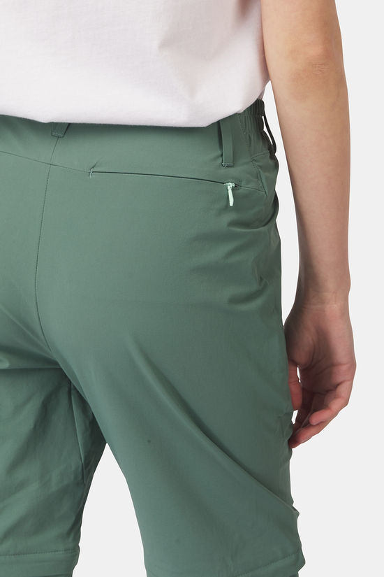 Ayacucho Afritsbroek Forest Softshell Zip-Off W Sage Leaf