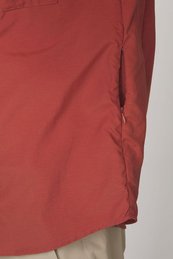 Ayacucho Chemise Jungle Travel Shirt Ss M Russet