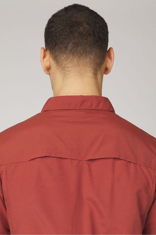 Ayacucho Chemise Jungle Travel Shirt Ss M Russet