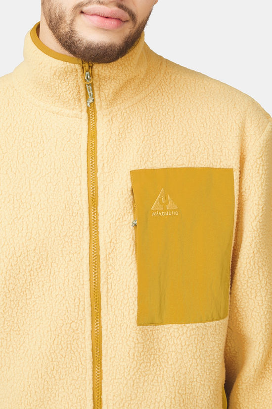 Ayacucho Polaire Fitzroy Sherpa Jacket M Fall Leaf