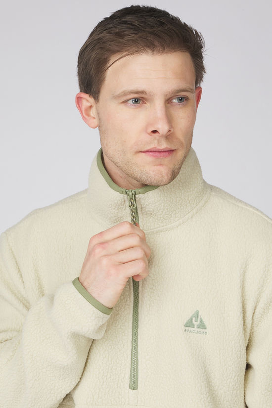 Ayacucho Andes 1/2 Zip M Ecru