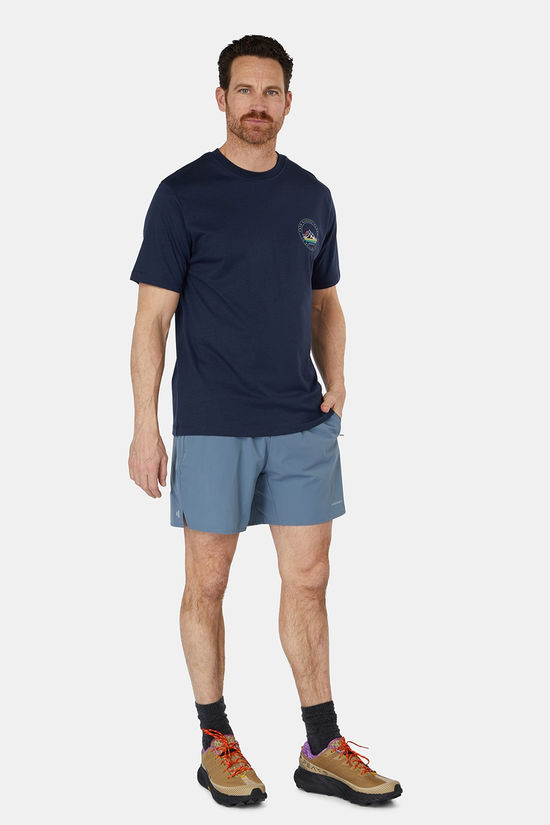 Ayacucho T-Shirt Adventure Mountain M Navy