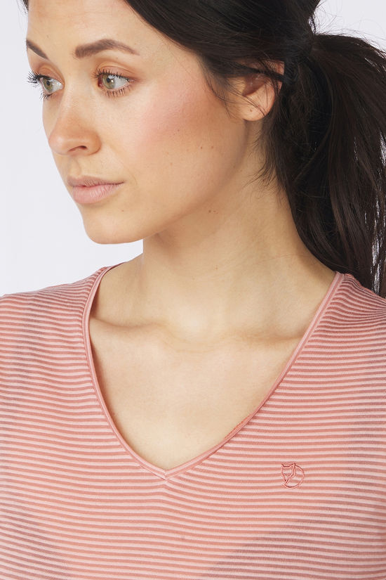 Fjällräven T-Shirt Abisko Cool Tee dark pink/mid pink