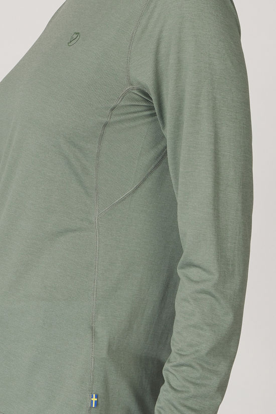 Fjällräven T-Shirt Abisko Day Hike Ls Tee Patina Green