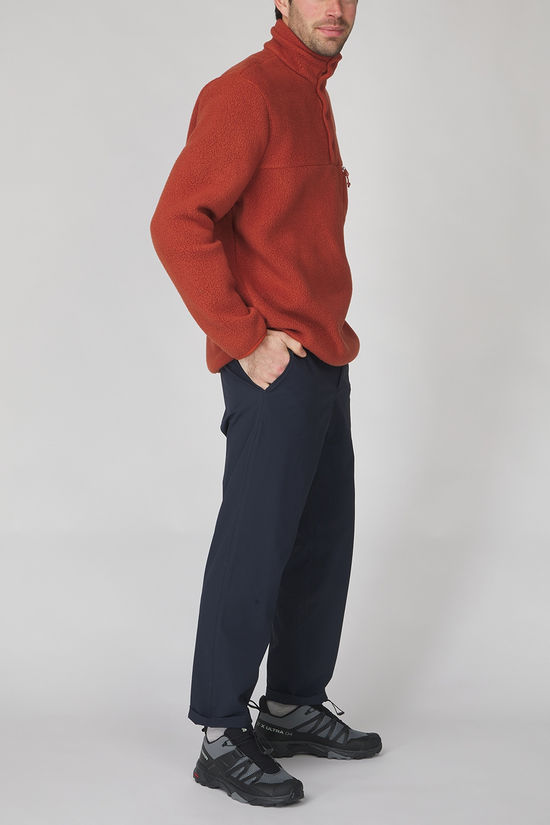 Peak Performance Polaire M Fleece Snap T-Neck Spiced