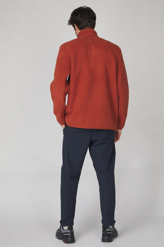Peak Performance Polaire M Fleece Snap T-Neck Spiced