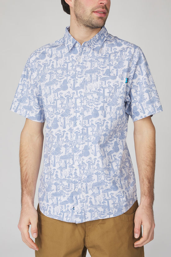 Kavu Chemise Topspot Shirt Mushroom Forest