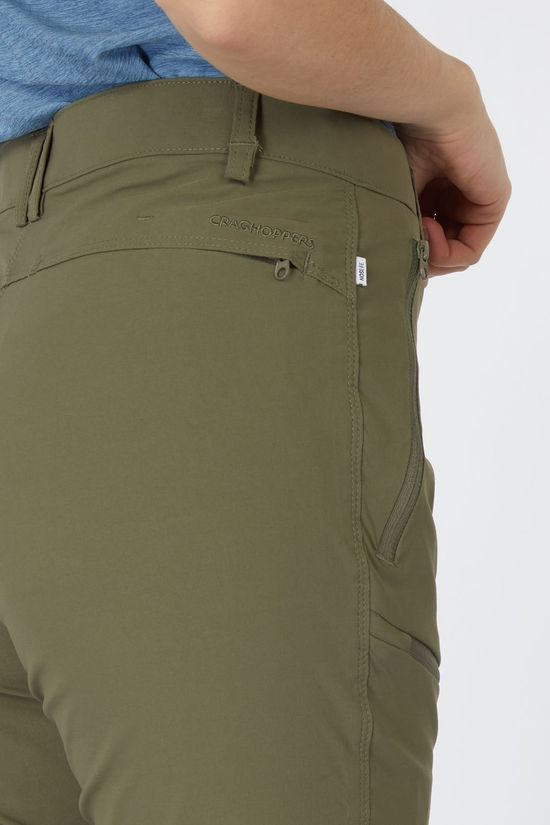 Craghoppers Afritsbroek Nosilife Pro Convertible Trouser III Wild Olive