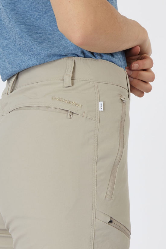 Craghoppers Afritsbroek Nosilife Pro Convertible Trouser III Soft Mushroom