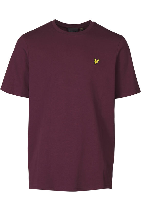 Lyle & Scott T-Shirt Plain Burgundy