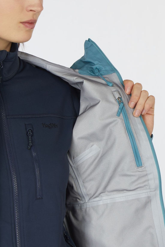 The North Face Regenjas Dryzzle Futurelight Algae Blue